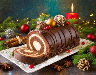 Bûche de noel