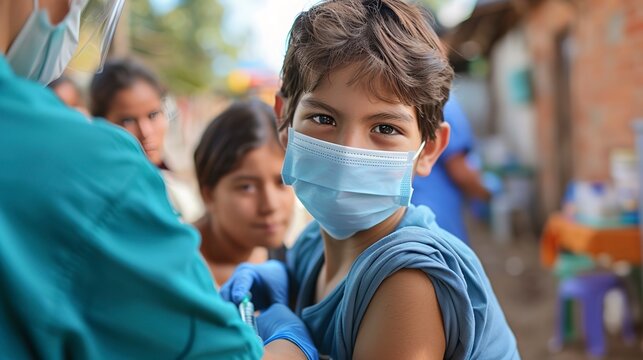 Public Health: Photos related to public health initiatives, vaccination campaigns, and health awareness events. 