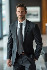 The Elegance of a Gentleman Stepping Into the Unknown