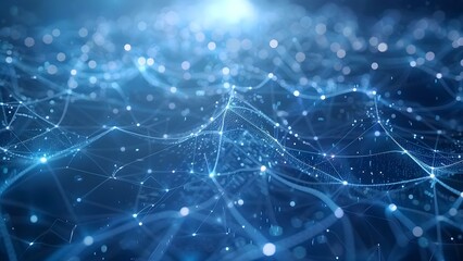 Leveraging Neural Networks in AI Technology for Advanced Big Data Analysis. Concept AI Technology, Neural Networks, Big Data Analysis, Advanced Techniques