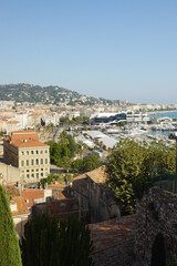 A harbour in the old town in Cannes, French Riviera