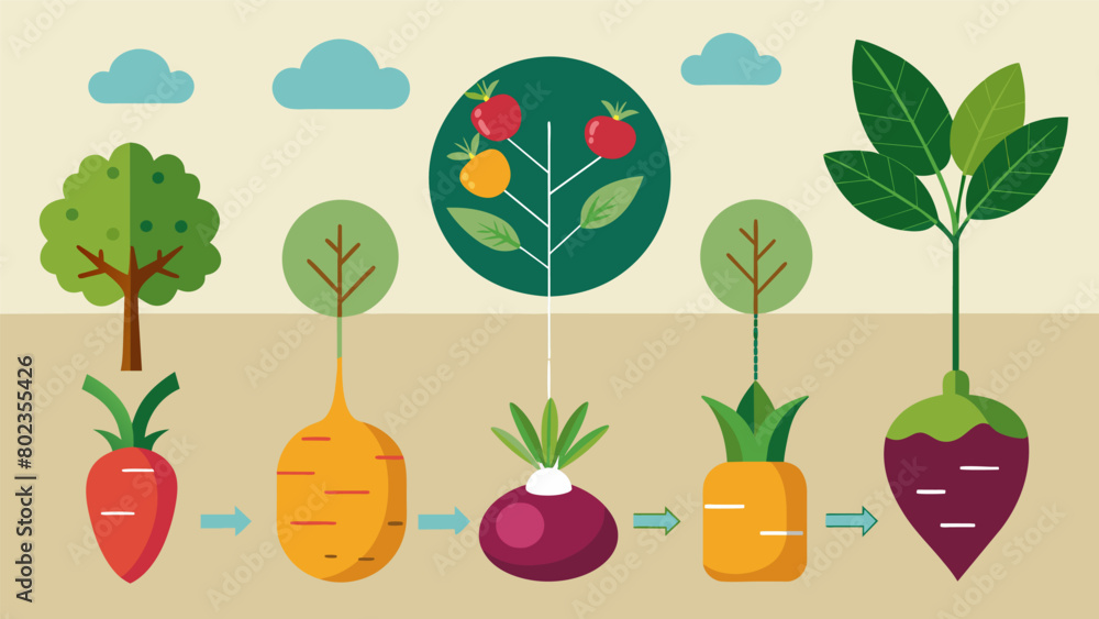 Poster rallying roots dig into the history of root vegetables like potatoes carrots and tur and learn how t