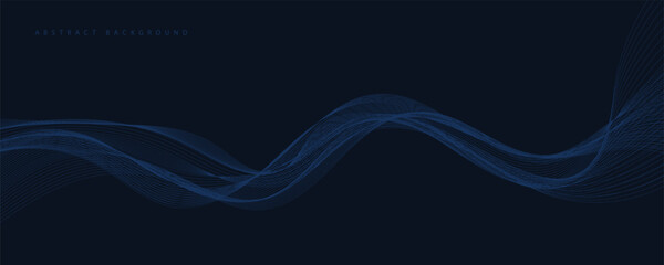 abstract blue background with waves
