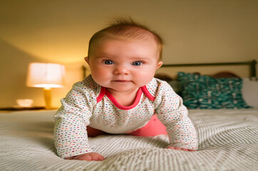 Fototapeta premium portrait of a baby