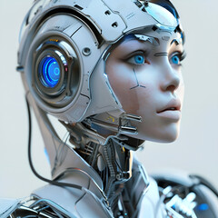 robot cyborg person
