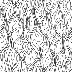 Simply drop pattern black and white