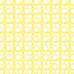 Seamless pattern with polka dot circles vector artistic print for textile paper decor wallpaper background endless creative art 