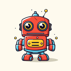 Robot cartoon