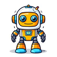 Fototapeta premium Robot cartoon