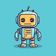 Fototapeta premium Robot cartoon