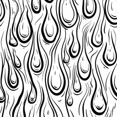 Simply drop pattern black and white