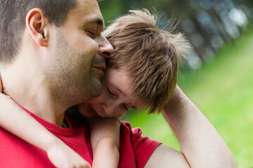 Father and son love