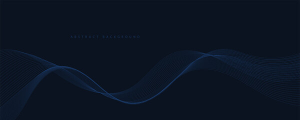 abstract blue background with waves
