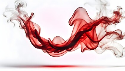 Isolate Beautiful  Smooth Smoke Illustration