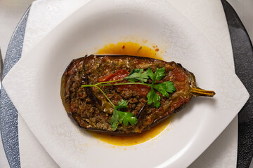 Ayazma Mosque and Maiden's Tower in the Sunset Time Drone Photo, Uskudar Beach Istanbul, Turkiye (Turkey)