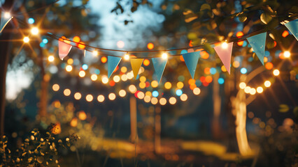 Rural Radiance: Hyperrealistic Rendering of Lights and Flags