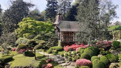 Parc Oriental de Maul&eacute;vrier, Maine et Loire, Pays de la Loire, France, Japon, japonais,