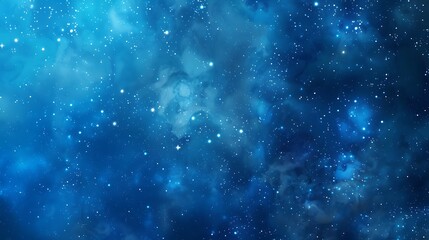digital gradient blue background star pattern random