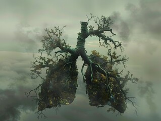 Surreal Lung Anatomy as Nature s Dreamscape