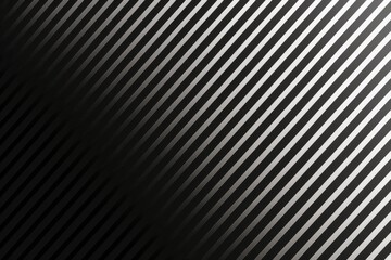 Obraz premium Sleek Precision. Abstract Diagonal Stripes in High-Contrast Monochrome.