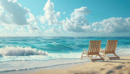 concept of summer, relax, beach