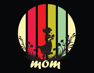 mother day t-shirt design