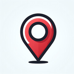 Location pin icon. Map attach marker place. Location icon. Map pointer marker icon set. GPS location character collection.