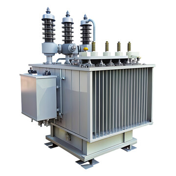High voltage electrical transformers in an electricity distribution power plan