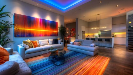 Illuminate Your Home with Custom Lighting to Transform it into a Personal Art Gallery. Concept Home Lighting, Personal Art Gallery, Custom Lighting, Home Decor, Interior Design