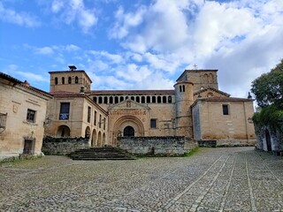 Collegiate Church of Santa Juliana in Santillana del Mar in Spain.