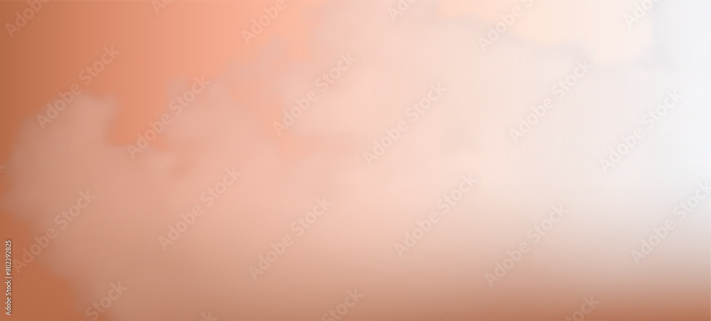 Poster modern colorful gradient background with clouds