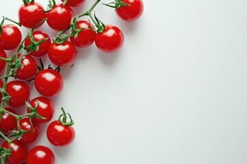 Fresh Cherry Tomatoes on Vine