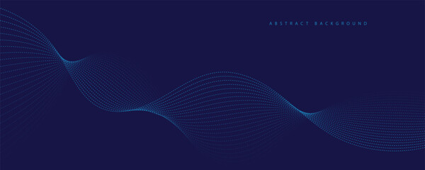 abstract blue background with waves