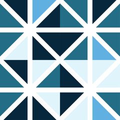 Bauhaus geometric vector pattern design 