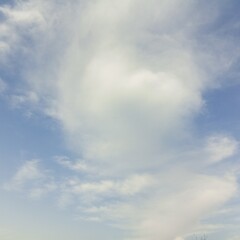 blue sky with clouds