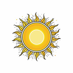 Solar Power Symbol Icon