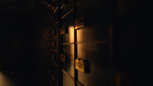 Vaulted depository Strongroom in Banking System to Protect wealth Savings 