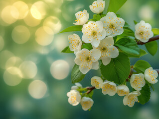 spring flowers background