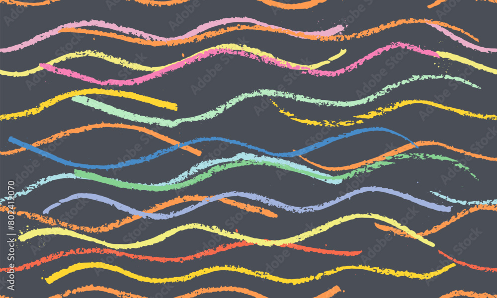 Poster abstract hand drawn background with line. pattern seamless background with lines. decoration banner 