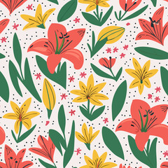 seamless floral pattern
