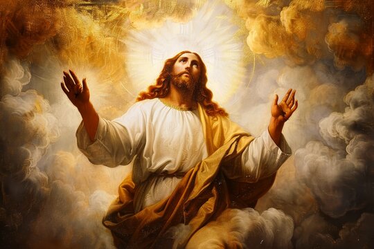 An illustration of Jesus christ saviour of the world.