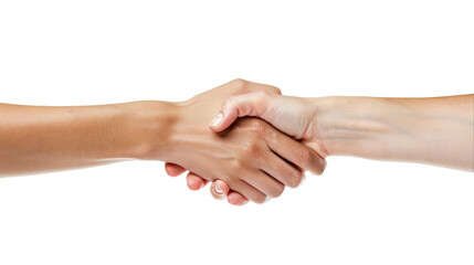 Hands Clasping Together in Anticipation on transparent background