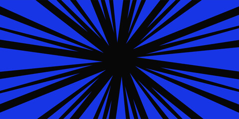 Radial Stripes Abstract Background.Text frame in manga and anime comics.vector Illustration.