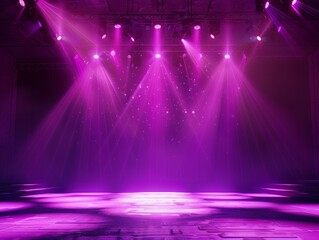 Modern dance stage light background with spotlight illuminated for modern dance production stage....