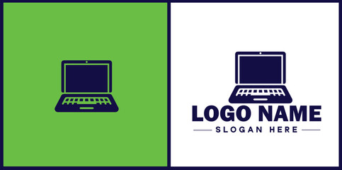 Laptop icon Laptop Repair website design logo