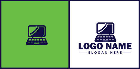 Laptop icon Laptop Repair website design logo