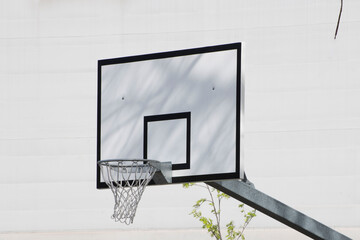 basketball hoop and net