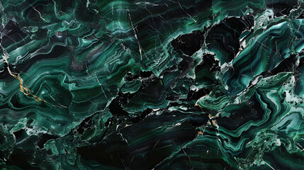 Obraz premium Black emerald jade green abstract pattern watercolor background. Stain splash rough daub grain grunge. Dark shades. Water liquid fluid. Design
