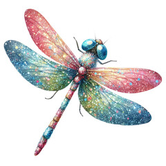 Gilter Dragonfly Sublimation Clipart