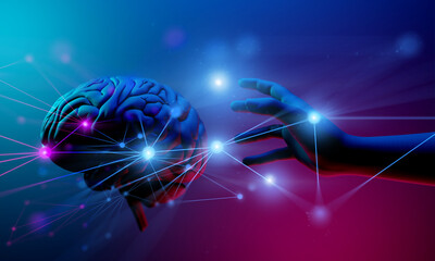3d brain of human healthcare illustration rendering, heal3d brain of human healthcare illustration...